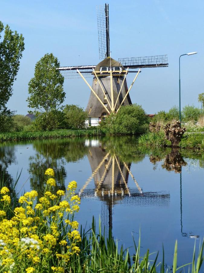 Mondriaanmolen, A Real Windmill Close To Amsterdam Abcoude Εξωτερικό φωτογραφία