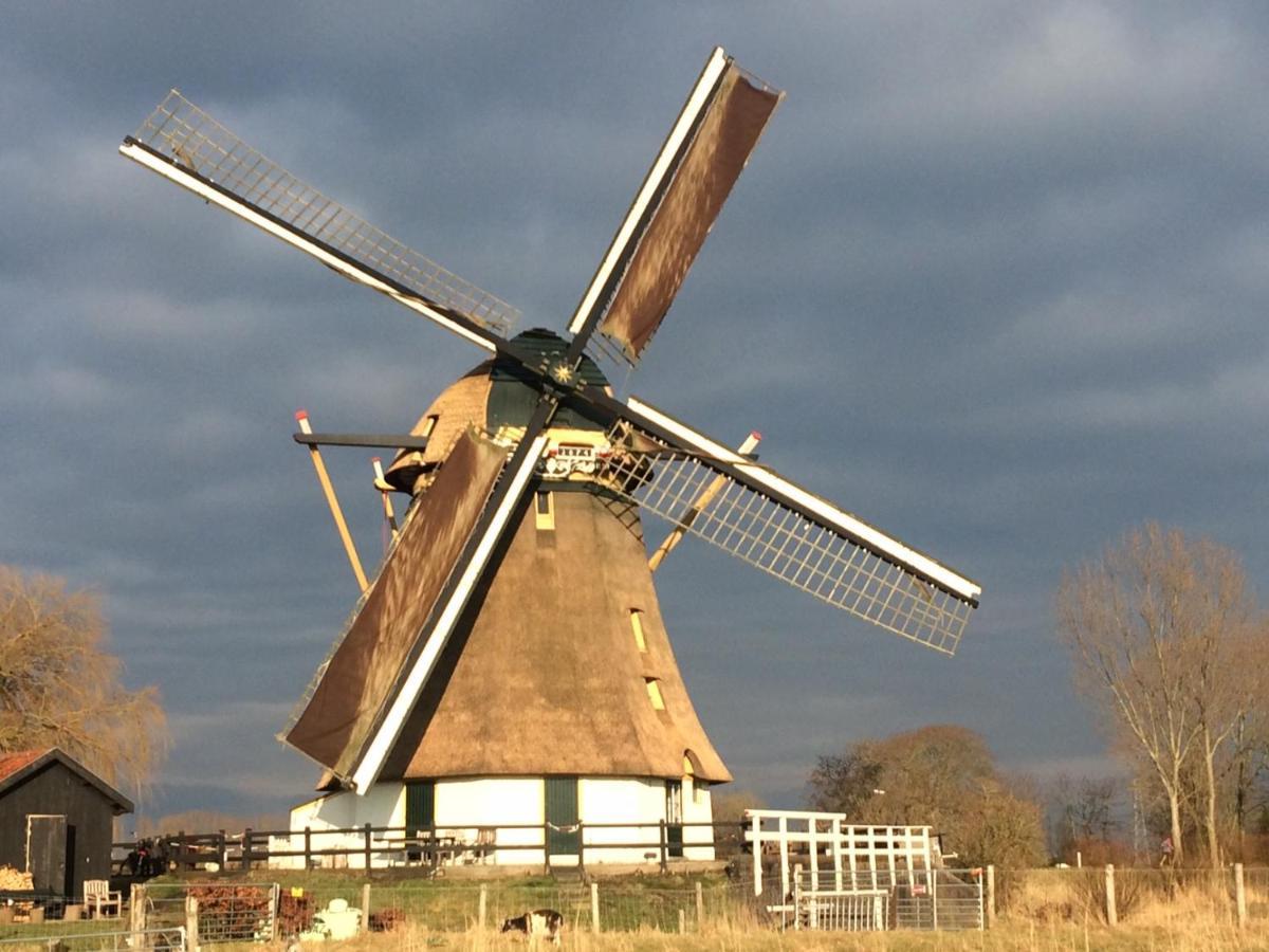 Mondriaanmolen, A Real Windmill Close To Amsterdam Abcoude Εξωτερικό φωτογραφία
